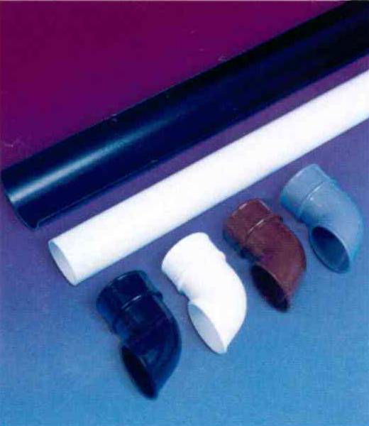 different coloured guttering